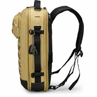 Swissdigital Design - BERG Hybrid TSA-Friendly Briefcase With USB Charging Port  RFID Protection ... - Left View