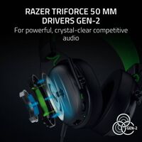 Razer - BlackShark V3 X Hyperspeed Wireless Over-the-Ear Gaming Headset for Xbox, PC, Mac, Playst... - Left View
