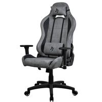 Arozzi - Torretta Supersoft Upholstery Fabric Gaming Chair - Anthracite - Left View