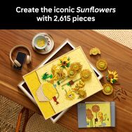 LEGO - Art Vincent van Gogh – Sunflowers Building Set 31215 - Left View