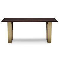 Simpli Home - Lewis Solid Acacia Wood 42 inch Wide Contemporary Bench in - Cognac - Left View