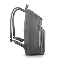 Samsonite - Mobile Solution Deluxe Backpack - Silver Shadow - Left View