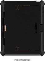 OtterBox - Defender Series for Apple iPad Air 13-inch (M3) and Apple iPad Air 13-inch (M2) - Black - Left View