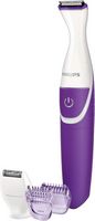 Philips - BikiniGenie Bikini Trimmer - White/Purple - Left View