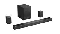 Hisense - 5.1.2 Dolby ATMOS  Soundbar with Wireless Rear Satellite Speakers & Wireless Subwoofer ... - Left View