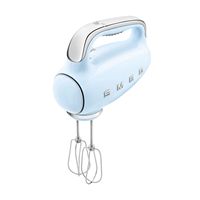 SMEG - HMF01 9 Speed Hand Mixer - Pastel Blue - Left View