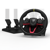 Hori - Wireless Racing Wheel APEX for PlayStation 5 - Black - Left View