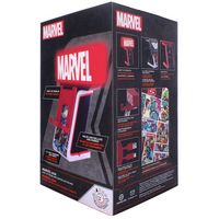 Cable Guys by Exquisite Gaming - LED Marvel Red Brick Logo Holder - Left View