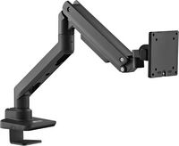 ACGAM - Single Monitor Gas Spring Desk Mount, Fully Adjustable Heavy Duty Monitor Arm for Ultrawi... - Left View