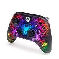 PowerA - FUSION Pro Wireless Controller for Xbox Series X|S with Lumectra - Black - Left View