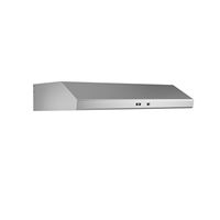 Zephyr - 42 inches - Externally Vented - Under cabinet Range Hood - Stainless Steel - Left View