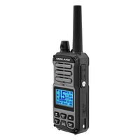 Midland - GXT GMRS 5 Watt Two-Way Radio - Black - Left View