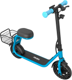 HiBoy - U2 Lite Electric Scooter for Kids, Up to 9 Mph, Neon Lights, 5 Mile Range, Electric Scoot... - Left View