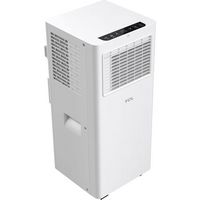 TCL - 250 Sq. Ft. Smart Portable Air Conditioner - White - Left View