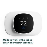ecobee Trim Plate - Made for ecobee Smart Thermostat Essential - Programmable Wi-Fi Thermostat Ac... - Left View