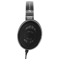 Sennheiser HD 650 - Hi-Res Audiophile Open Back Headphone - Quality Transducer and Diaphragm. - Gray - Left View