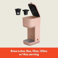 Bella - Single-Serve Coffee Maker - Blossom - Left View
