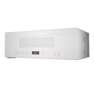 GE Profile - 1.2 Cu. Ft. Over-The-Range Microwave with Sensor Cooking and Low Profile Design - White - Left View