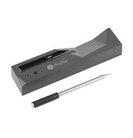GE Profile - Smart Wireless Probe for Oven, Cooktop or Grill with 260 Foot Bluetooth Range - Black - Left View