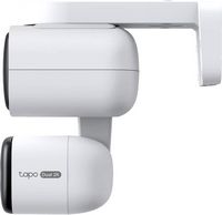 TP-Link - Tapo Wired Dual-Lens, Pan-Tilt Security 2K QHD Camera, 360° Coverage - No Monthly Fees ... - Left View