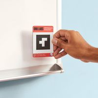 Owl Labs - Whiteboard Owl 4096 x 3072 with Meeting Owl Pro Premium 360° Camera, Microphone, and S... - Left View