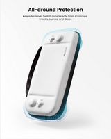 tomtoc - Carrying Case for Nintendo Switch/OLED Model, Protective Hard Portable  Carry Travel Cas... - Left View
