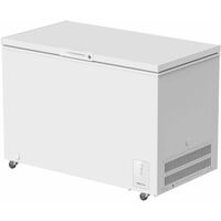 Frigidaire - 15 cu. ft. Convertible Garage Ready Chest Freezer - White - Left View