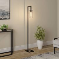 Camden&Wells - Susanna Floor Lamp - Obsidian - Left View