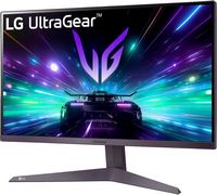 LG - UltraGear 27” VA FHD 180Hz 5ms AMD FreeSync Compatible Gaming Monitor with HDR10 - Black - Left View