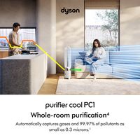 Dyson - Cool Purifier PC1 - White - Left View