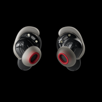 Skullcandy - Method 360 ANC True Wireless Noise Cancelling Earbuds - Black - Left View
