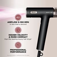 Shark - SpeedStyle Pro Professional Performance High-Velocity Hair Dryer System - Straight & Wavy - Left View