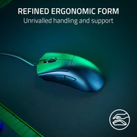 Razer DeathAdder V3 Ultra-lightweight Ergonomic Esports Mouse - Wired - Black - Left View