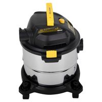 Stanley - 5 Gallon Wet/Dry Vacuum - metal - Left View