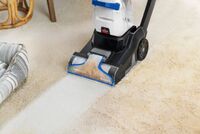 BISSELL - TurboClean Pet XL - Black with Colbalt Blue Accents - Left View