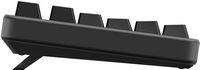 Sony - INZONE KBD-H75 75% Wired Aluminum Chassis Gaming Keyboard with Rapid Trigger - Black - Left View