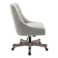 OSP Home Furnishings - Tindal Office Chair - Salt & Pepper - Left View