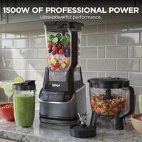 Ninja - UltraCrush Professional Kitchen System - Machine Gray - Left View