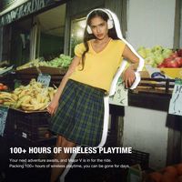 Marshall - Major V Wireless On-Ear Bluetooth Headphones with Lightweight Foldable Design and Micr... - Left View