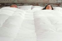 BedJet - Dual Zone Cloud Sheet King Size - White - Left View