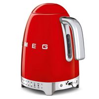 SMEG - KLF04 7-Cup Variable Temperature Kettle - Red - Left View