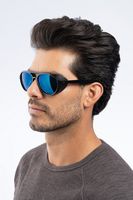 GUNNAR - Tallac Computer Glasses with Blue Light Reduction, Sun Lenses - Onyx - Left View