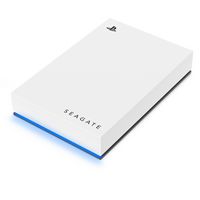 Seagate - Game Drive for PlayStation Consoles 5TB External USB 3.2 Gen 1 Portable Hard Drive with... - Left View