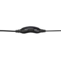 Cobra - C-Style In-Ear Headset for Cobra Performa Business Radios - Black - Left View