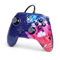 PowerA - Advantage Plus Wired Controller for Xbox Series X|S - Night Blossom - Left View