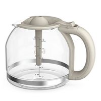 Bella - 12-Cup Programmable Coffee Maker - Oatmilk - Left View