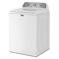 Maytag - 4.3 Cu. Ft. Top Load Washer - White - Left View