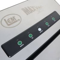 LEM Product - MaxVac 250 Vacuum Sealer - Stainless - Left View