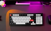Keychron - Q5 HE Custom 96% Wireless Hall Effect Mechanical Switch Gaming Keyboard with Programma... - Left View