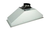 Windster Hoods - 36 inches - Externally Vented - Range Hood Insert - Stainless Steel - Left View